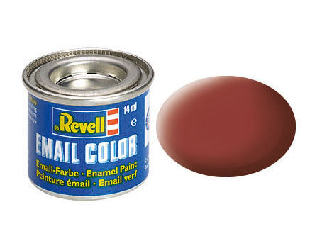 Revell Enamel No.37 Tinlet 14ml reddish brown matt