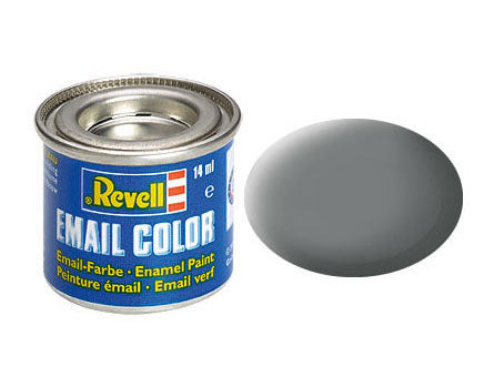 Revell Enamel No.47 Tinlet 14ml mouse grey matt