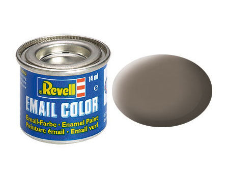 Revell Enamel No.87 Tinlet 14ml earth brown matt