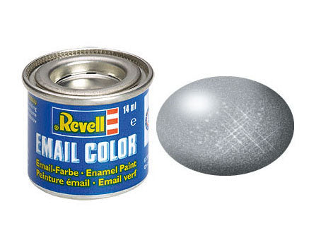 Revell Enamel No.91 Tinlet 14ml steel metallic