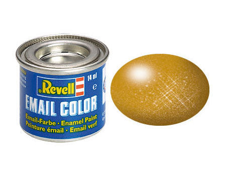 Revell Enamel No.92 Tinlet 14ml brass metallic