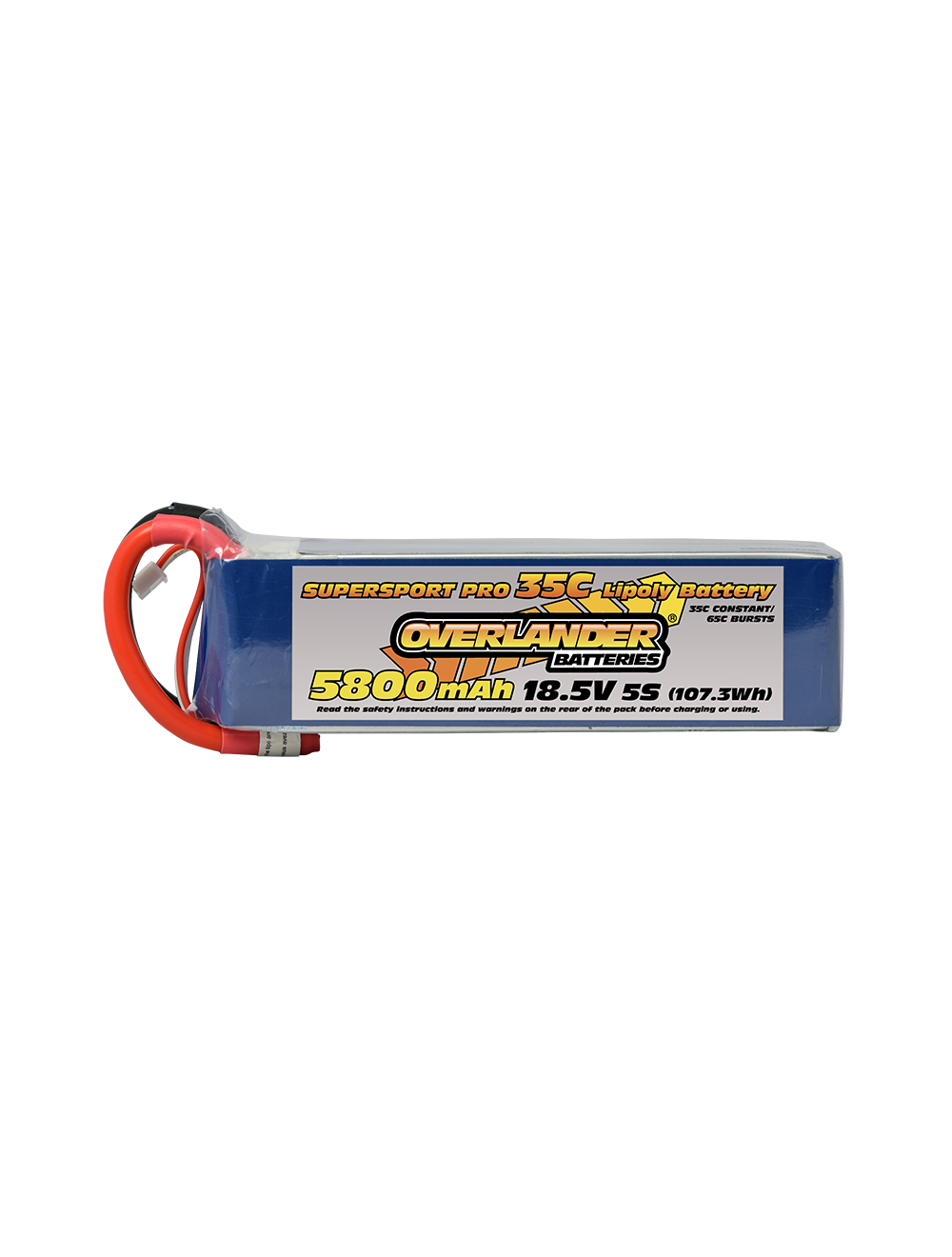 5800mAh 18.5V 5S 35C Supersport Pro LiPo Battery