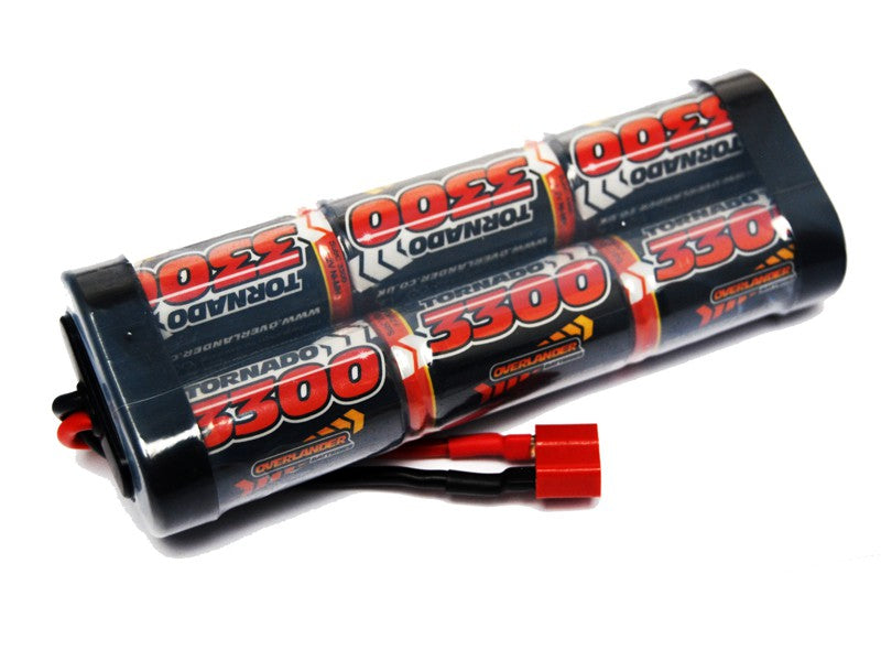 Nimh Battery Pack SubC 3300mah 7.2v Premium Sport - Now with Deans Connector!