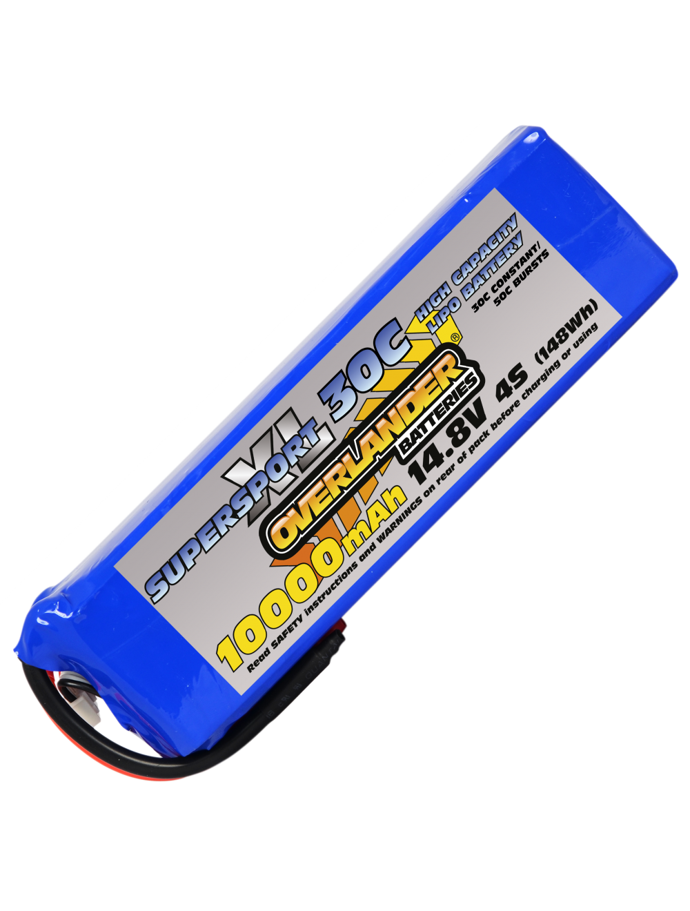 10000mAh 14.8V 4S 30C SupersportXL LiPo Battery