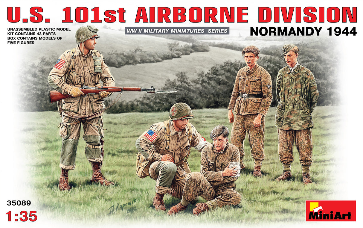 MiniArt 1/35 U.S. 101st AIRBORNE DIVISION (NORMANDY 1944) 35089