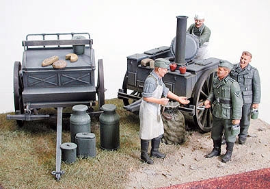 Tamiya 1/35 German Field Kitchen Scenery 35247