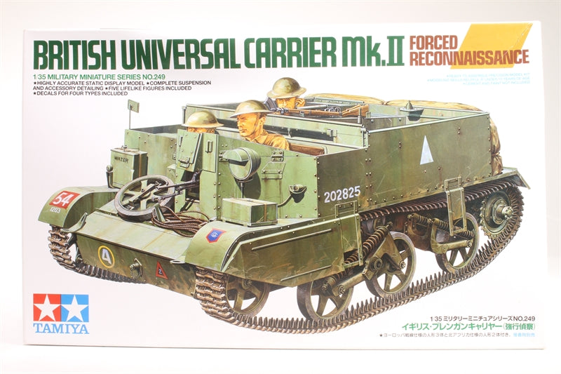 Tamiya 1/35 British Universal Carrier Mk.II Forced Reconnaissance 35249