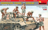 MiniArt 1/35 GERMAN TANK CREW ?Afrika Korps? SPECIAL EDITION