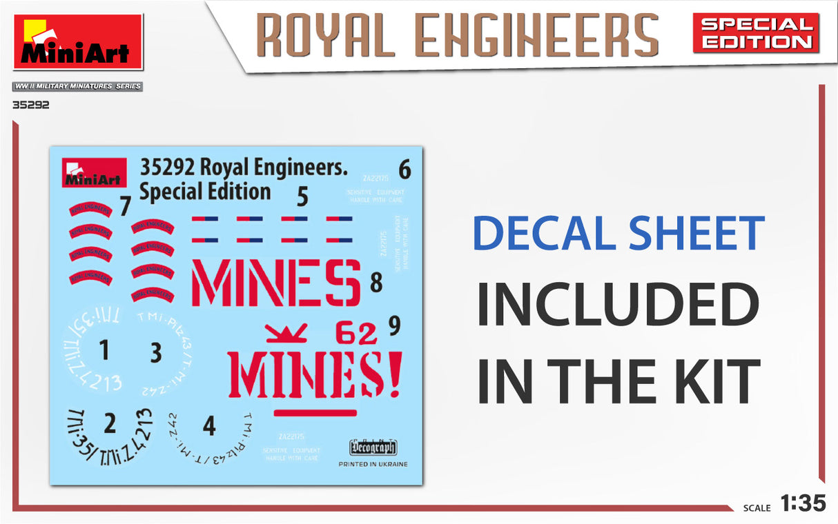 MiniArt 1/35 Royal Engineers Special Edition 35292