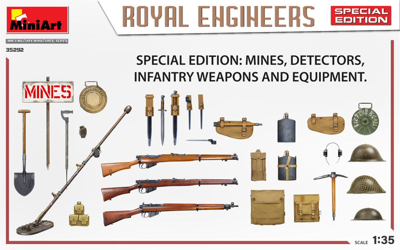 MiniArt 1/35 Royal Engineers Special Edition 35292