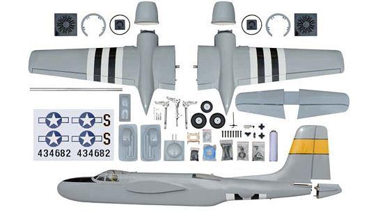 Phoenix Models PH170 - P1:9 1/4 A-26 Invader Twin GP/EP ARF 90.5inch