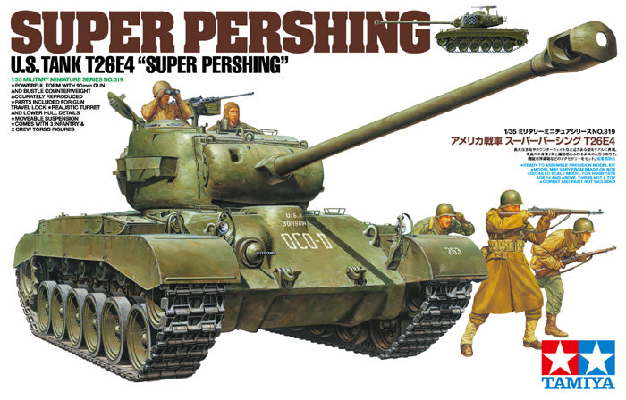 Tamiya 1/35 U.S. Tank T26E4 Super Pershing 35319