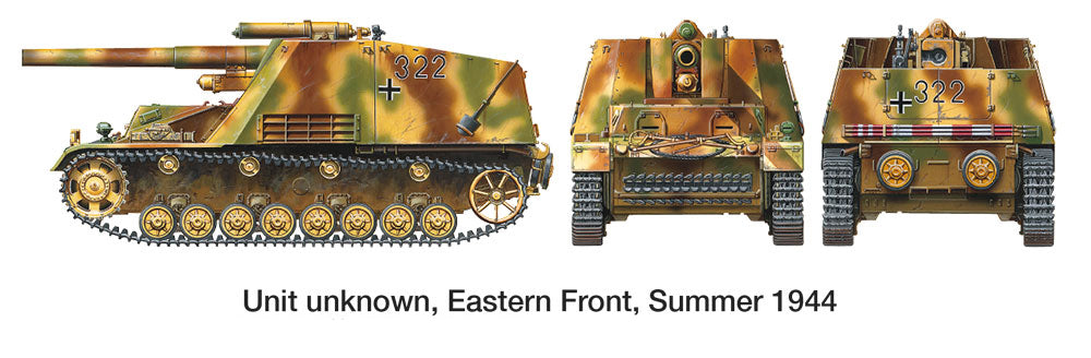 Tamiya 1/35 German Heavy Self-Propelled Howitzer Hummel (Late Production) 35367