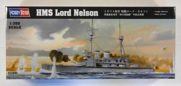 HobbyBoss 1/350 HMS Lord Nelson - World War 1 Pre-dreadnought Kit