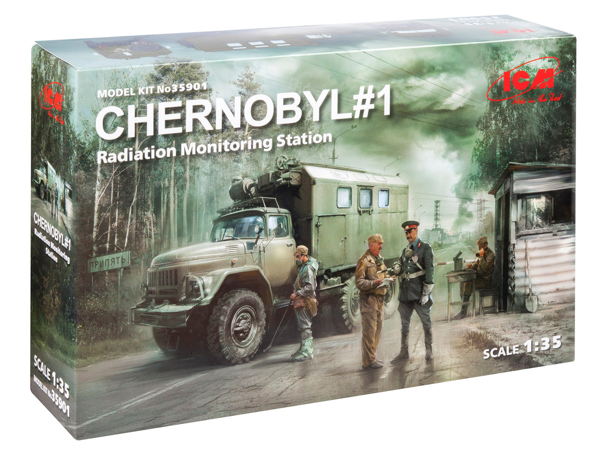 ICM 1/35 Chernobyl 1 Radiation Monitoring Station 35901