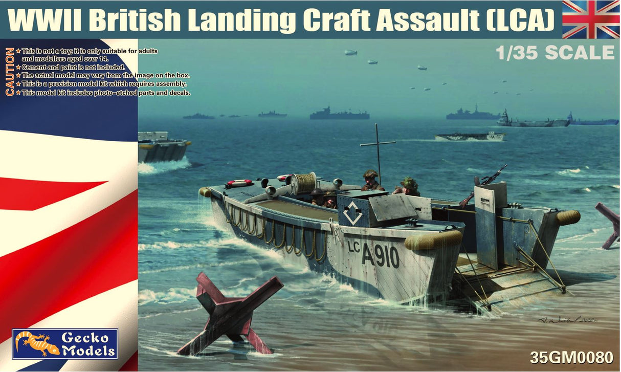 GECKO 1/35 WWII British Landing Craft Assault (LCA) 35GM0080