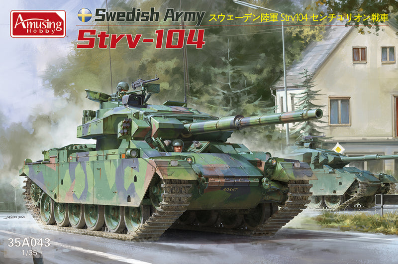 Amusing Hobby 1/35 Strv-104 Swedish Army 35A043