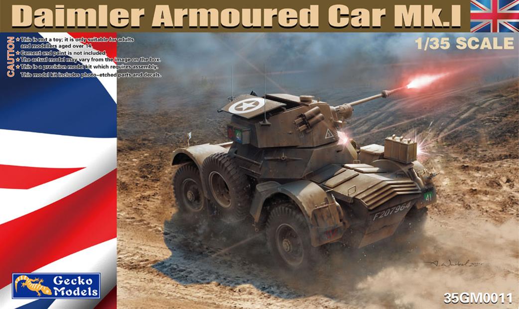 Gecko Models 1/35 Daimler Armoured Car Mk 1 35GM0011