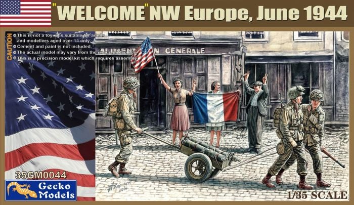 Gecko Models 1/35 Welcome New Europe Figures - June 1944