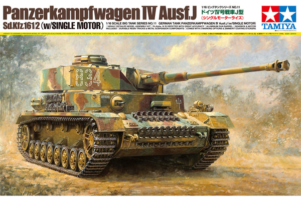 1/16 Pz.Kpfw IV Ausf J - Motorised