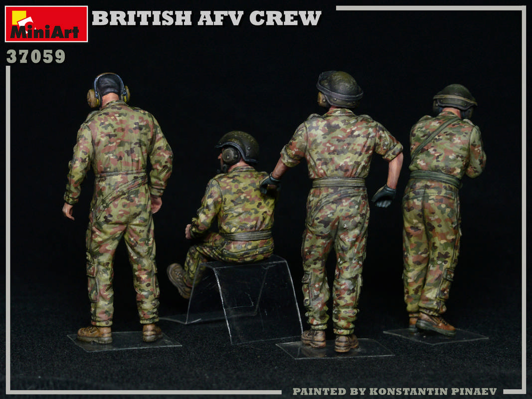 MiniArt 1/35 Modern British AFV Crew 37059