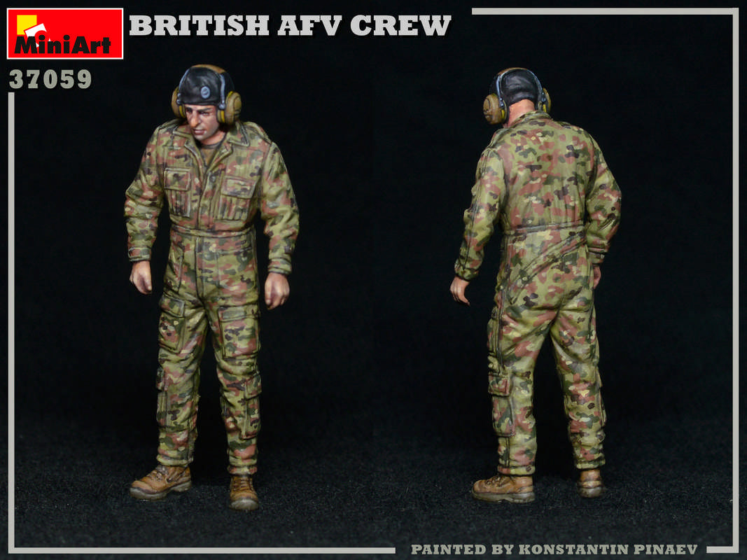 MiniArt 1/35 Modern British AFV Crew 37059