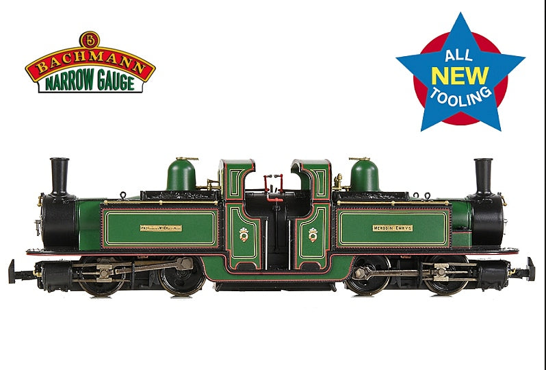 Bachmann 391-100 Ffestiniog Railway Double Fairlie Merddin Emrys FR Lined Green