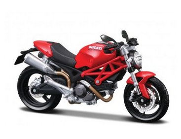 Maisto 1/12 Diecast Metal Model kit of a Ducati Monster 696