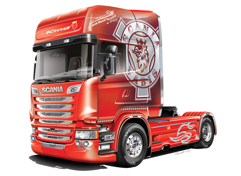 Italeri 1/24 Scania R730 Streamline Team Chimera 3930