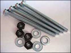 MFA M3 x 50mm Threaded Screw with nuts and Washers