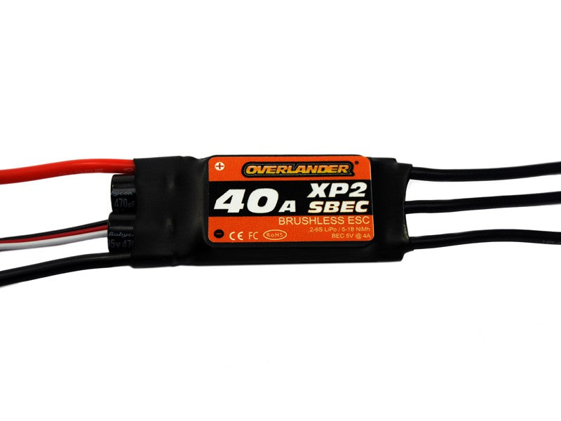 OverlanderXP2 40ASBEC BrushlessSpeedController-SKU 2612