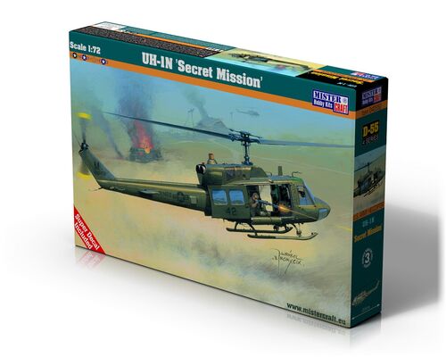 Mistercraft 1:72 UH-1N Secret Mission kit