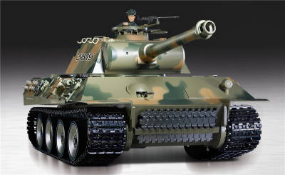 Heng Long 1:16 German Panther (2.4GHz+Shooter+Smoke+Sound)