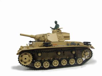 Heng Long 1:16 German Tauch Panzer III (2.4GHz+Shooter+Smoke+Sound)