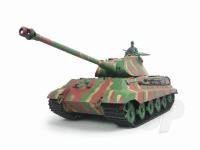 1:16 German King Tiger Porsche (2.4GHz+Shooter+Smoke+Sound)