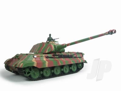 1:16 German King Tiger Porsche (2.4GHz+Shooter+Smoke+Sound)