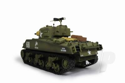 Heng Long 1/16 US M4A3 Sherman (2.4GHz+Shooter+Smoke+Sound) with Infrared Battle System HLG3898-1B