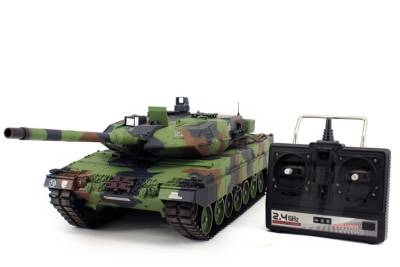 Heng Long 1/16 German Leopard 2A6 (2.4GHz+Shooter+Smoke+Sound) Version 7