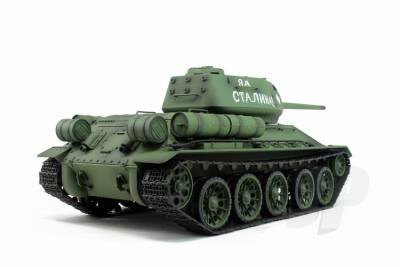 1:16 Russian T-34/85 1944 Tank (2.4GHz+Shooter+Smoke+Sound + Infrered Battle System)