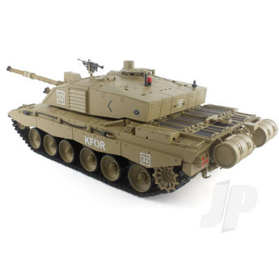 Henglong 1:16 British Challenger 2 with Infrared Battle System (2.4GHz+Shooter+Smoke+Sound)