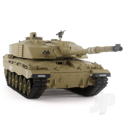 Henglong 1:16 British Challenger 2 with Infrared Battle System (2.4GHz+Shooter+Smoke+Sound)