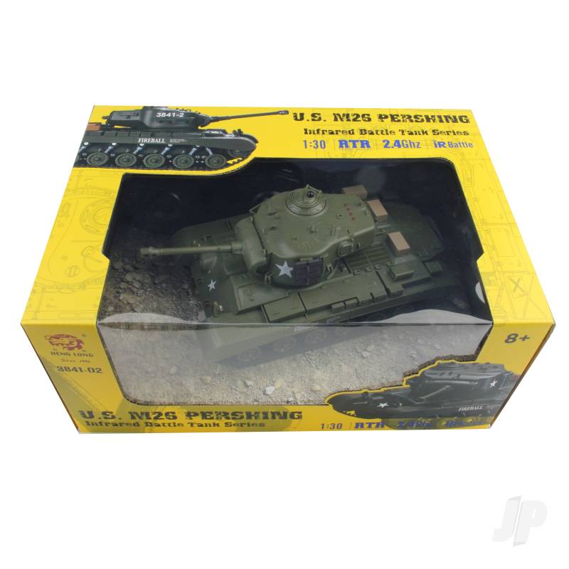 1:30 M26 Pershing RC Tank - Ready to Run on 2.4ghz