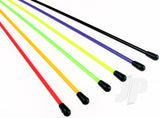 Antenna Pipe Std (6 Assorted Colours)