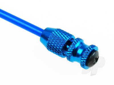 Antenna Pipe With Blue Metal Anodised Base