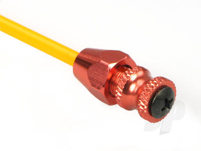 Antenna Pipe With Orange Metal Anodised Base