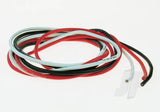 14SWG Silicone Wire (White/Black/Red) 1m