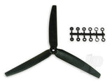 Scale Propeller 7 x 3.5 3-Blade Black