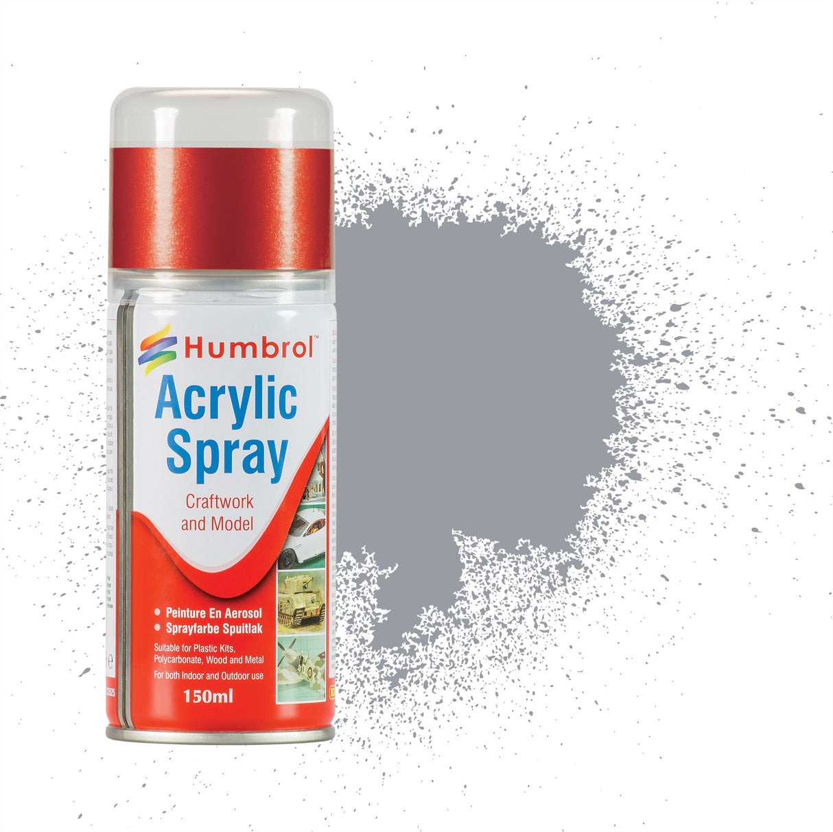 150ML Humbrol Sprays No 64 Grey