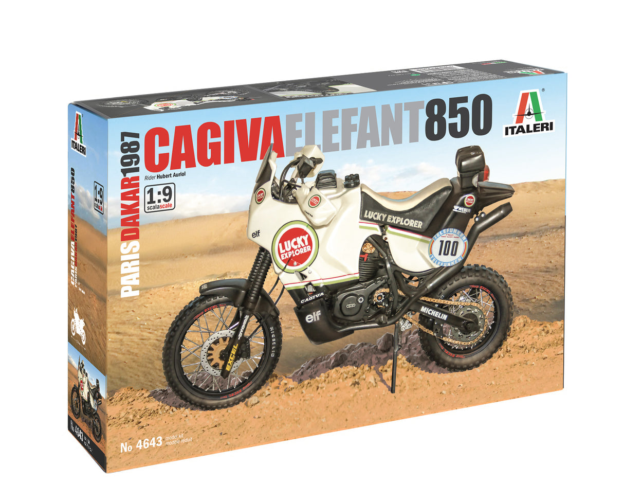 Italeri 1/9 Cagiva Elefant 850 Paris-Dakar 1987 IT4643