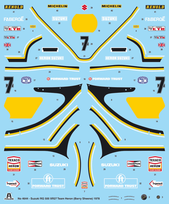 Italeri 1/9 Suzuki RG 500 XR27 IT4644